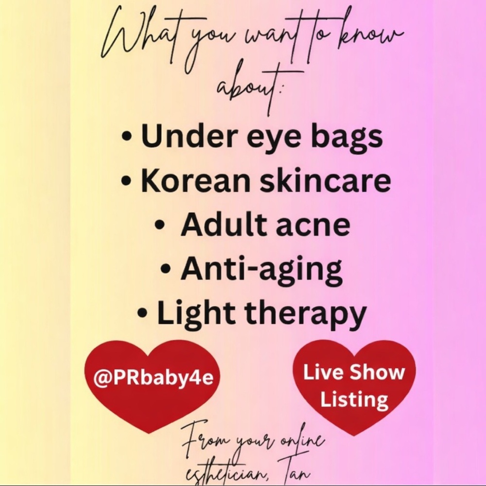 Prbaby4e UNLISTED Skincare Items 1/16 44-100